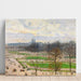 Reproduktion af maleriet Le Jardin des Tuileries en vintereftermiddag - Camille Pissarro