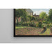 Reproduktion af maleriet Le jardin des artistes à Eragny - Camille Pissarro