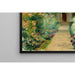 Reproduktion af maleriet Le jardin potager à Wannsee, vue vers l'est - Max Liebermann