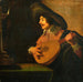 Le spiller på lut - Jan Van Bijlert — visning af kunstværket