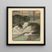 Le livre du chat pl 4 - Elizabeth Fearne Bonsall — indrammet kunstværk på væggen