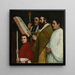 Le lutrin - Alphonse Legros — indrammet kunstværk på væggen