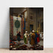 Reproduktion af maleriet Le marchand de tapis - Jean-Léon Gérôme