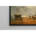 Reproduktion af maleriet Le marché aux poissons à la plage de Hastings - Joseph Mallord William Turner