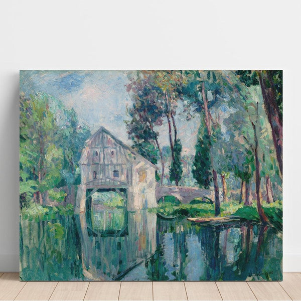 Reproduktion af maleriet Le moulin - Henri Lebasque
