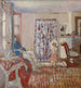 Le peintre Ker-Xavier Roussel et sa fille - Édouard Vuillard — visning af kunstværket