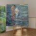 Reproduktion af maleriet Le petit voilier - Joaquín Sorolla