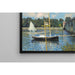 Reproduktion af maleriet Le pont à Argenteuil - Claude Monet