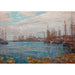Reproduktion af maleriet Le port aux mille mâts - Childe Hassam