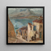 Le port de Calvi - Alexandre Jacovleff — indrammet kunstværk på væggen