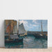 Reproduktion af maleriet Le port de Camogli - Alfred Zoff