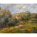 Reproduktion af maleriet af foråret i Essoyes - Pierre-Auguste Renoir