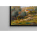 Reproduktion af maleriet af foråret i Essoyes - Pierre-Auguste Renoir