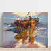 Reproduktion af maleriet "Le retour de la pêche, plage de Valence" - Joaquín Sorolla | Reproduction