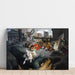 Reproduktion af maleriet af Marcus Curtius' spring - Jean-Léon Gérôme