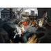 Reproduktion af maleriet af Marcus Curtius' spring - Jean-Léon Gérôme