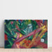 Reproduktion af maleriet Le abe - Franz Marc