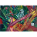 Reproduktion af maleriet Le abe - Franz Marc