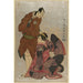 Den tredje Bando Hikosaburo i rollen som Chomemon, og den fjerde Iwai Hanshiro i rollen som Shinanoya Ohan - Toshusai Sharaku