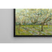 Reproduktion af maleriet Le verger blanc - Vincent van Gogh