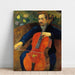 Reproduktion af maleriet Le violoncelliste Schneklud - Paul Gauguin