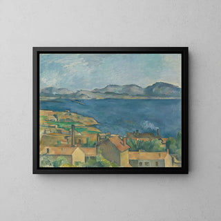 Marseillebugten set fra l'Estaque - Paul Cézanne
