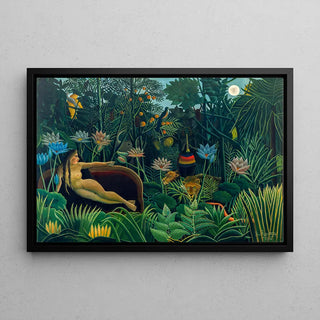 Drømmen - Henri Rousseau | Kunsttryk Maleri Vægdekoration plakat kopi