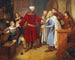 Leopold af Babenberg afleverer sine skatte til Venedigs borgere - Leander Russ — visning af kunstværket