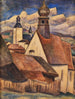 Leo Gestel | Maleri Vue sur les toits de Regen — visning af kunstværket