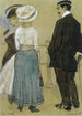 Conversation sur le boulevard de Scheveningen - Leo Gestel — visning af kunstværket