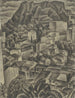 Landsby i bjergene i Italien - Leo Gestel — visning af kunstværket
