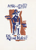 Projekt til bogomslag til "Le Petit Rudolf" af Aart van der Leeuw - Leo Gestel — visning af kunstværket
