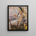 Au soleil - Leo Putz — indrammet kunstværk på væggen