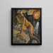 Au Sérail - Leo Putz — indrammet kunstværk på væggen
