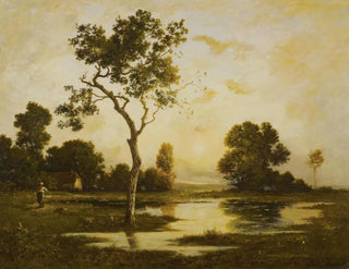 Leon Richet - Retour A La Ferme Crepuscule.webp