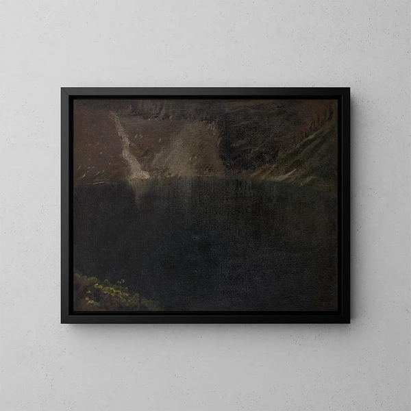 Lac Noir - Leon Wyczółkowski — indrammet kunstværk på væggen