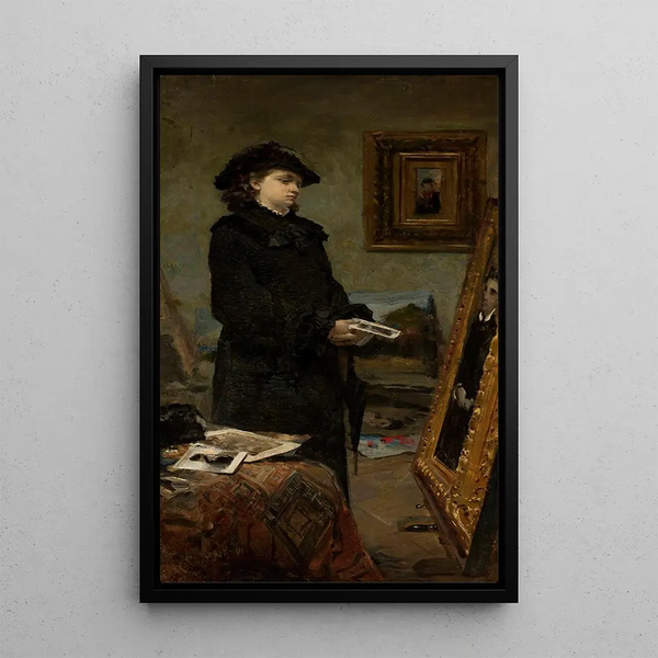Leon Wyczkowski - In the painters studio.webp