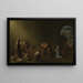 Circoncision du Christ - Leonaert Bramer — indrammet kunstværk på væggen