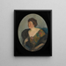 Portrait af Mme O. Fränkel - Leonid Pasternak — indrammet kunstværk på væggen