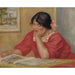 Reproduktion af maleriet Léontine Lisant - Pierre-Auguste Renoir