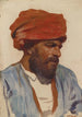 Portrait af en Orientalsk - Leopold Carl Müller — visning af kunstværket
