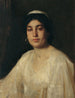 Portrait af en egyptisk kvinde - Leopold Carl Müller — visning af kunstværket