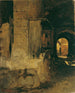 Porte d'une maison arabe - Leopold Carl Müller — visning af kunstværket