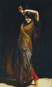 La danseuse de flamenco - Leopold Schmutzler — visning af kunstværket