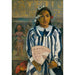 Reproduktion af maleriet Les Ancêtres de Tehamana (Merahi Metua no Tehamana) - Paul Gauguin