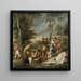 Les Andriens - Peter Paul Rubens — indrammet kunstværk på væggen