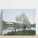 Reproduktion af maleriet Les Baigneuses de Ville-d'Avray - Jean-Baptiste Camille Corot