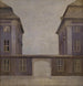 Les Bâtiments de la Compagnie asiatique set fra gaden St Ann - Vilhelm Hammershøi — visning af kunstværket