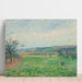 Reproduktion af maleriet Les Coteaux de Gisors, Temps Gris - Camille Pissarro