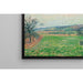 Reproduktion af maleriet Les Coteaux de Gisors, Temps Gris - Camille Pissarro